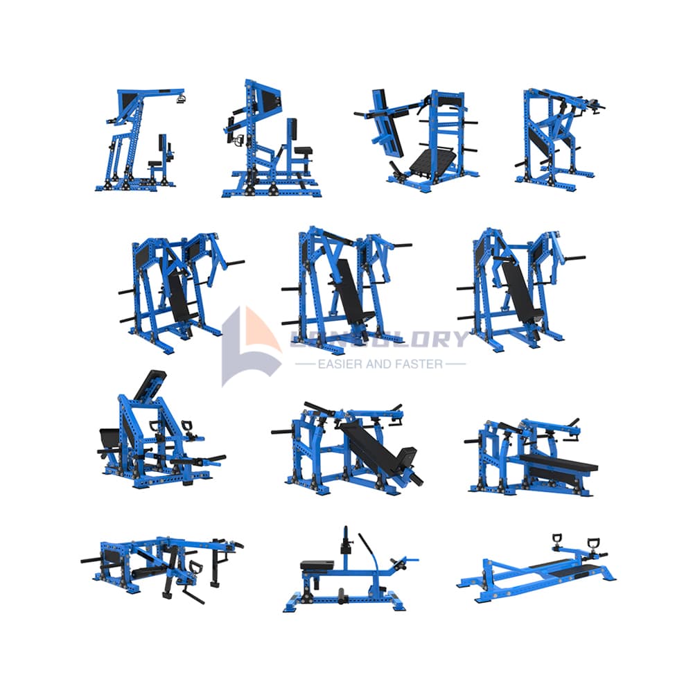 ကြံ့ခိုင်ရေး Pendulum Squat စက်