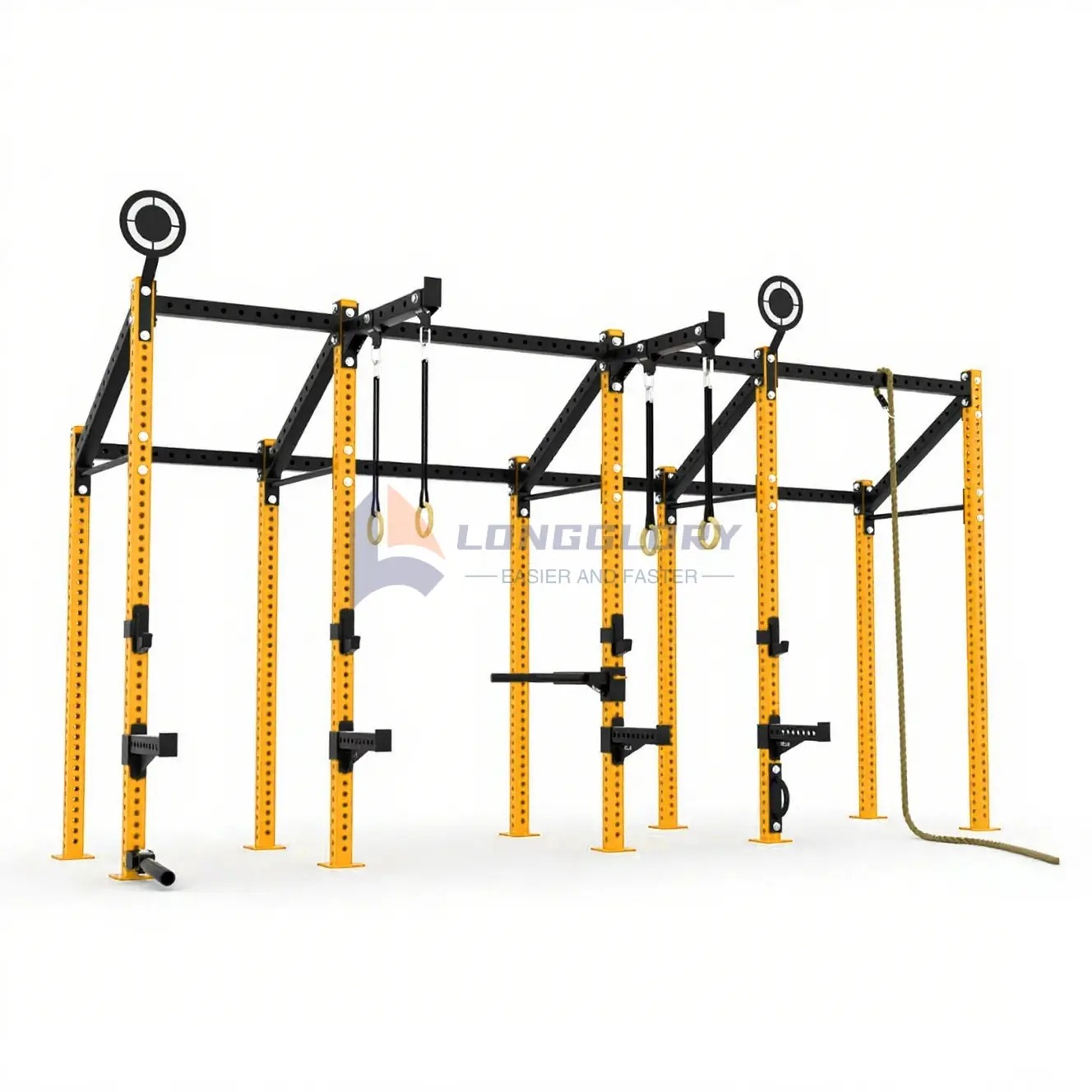 Multi အလုပ်လုပ်တဲ့ crossfit ထိန်သိမ်း