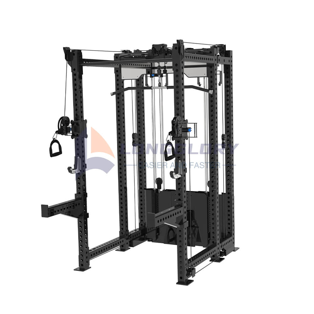 Power Gym Rack Cable crossover သင်တန်းဆရာ