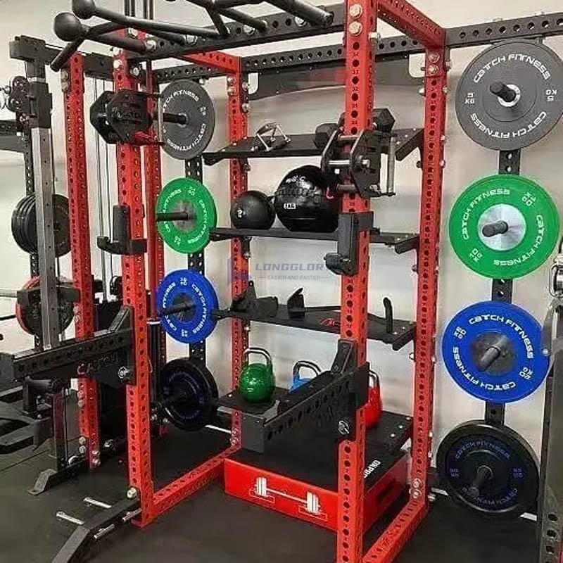 Cable Pullyey ဖြင့် Power Rack