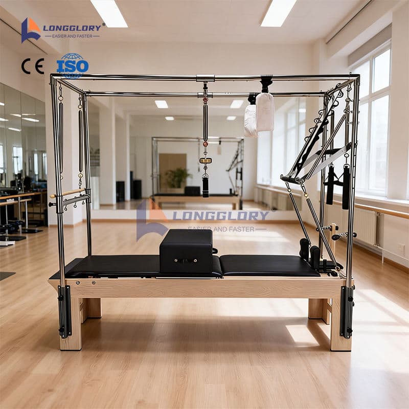 Yoga လေ့ကျင့်ခန်း Pilates Cadillac Reformer
